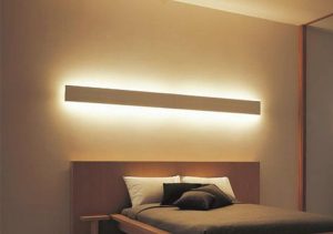 چراغ دیواری در اتاق خواب